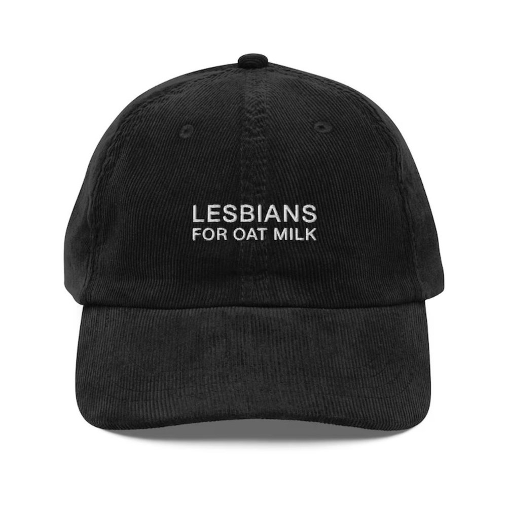 lesbians for oat milk hat